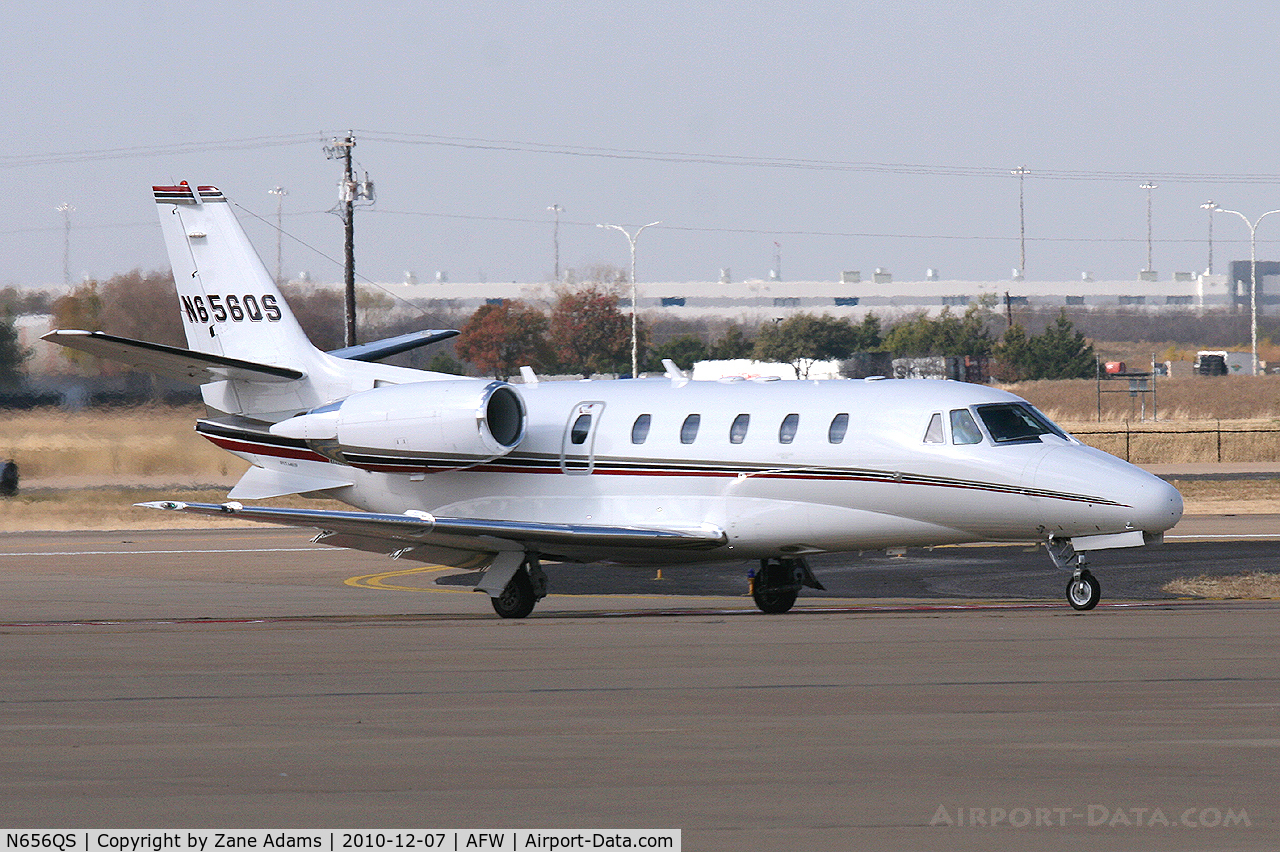 N656QS, 2007 Cessna 560XLS Citation Excel C/N 560-5732, At Alliance Airport - Fort Worth, TX