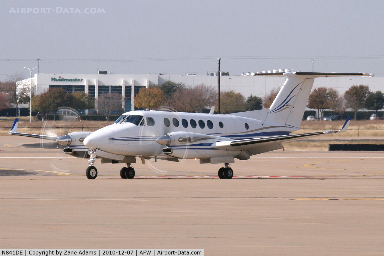 N841DE, 1992 Beech B300C King Air C/N FM-5, At Alliance Airport - Fort Worth, TX