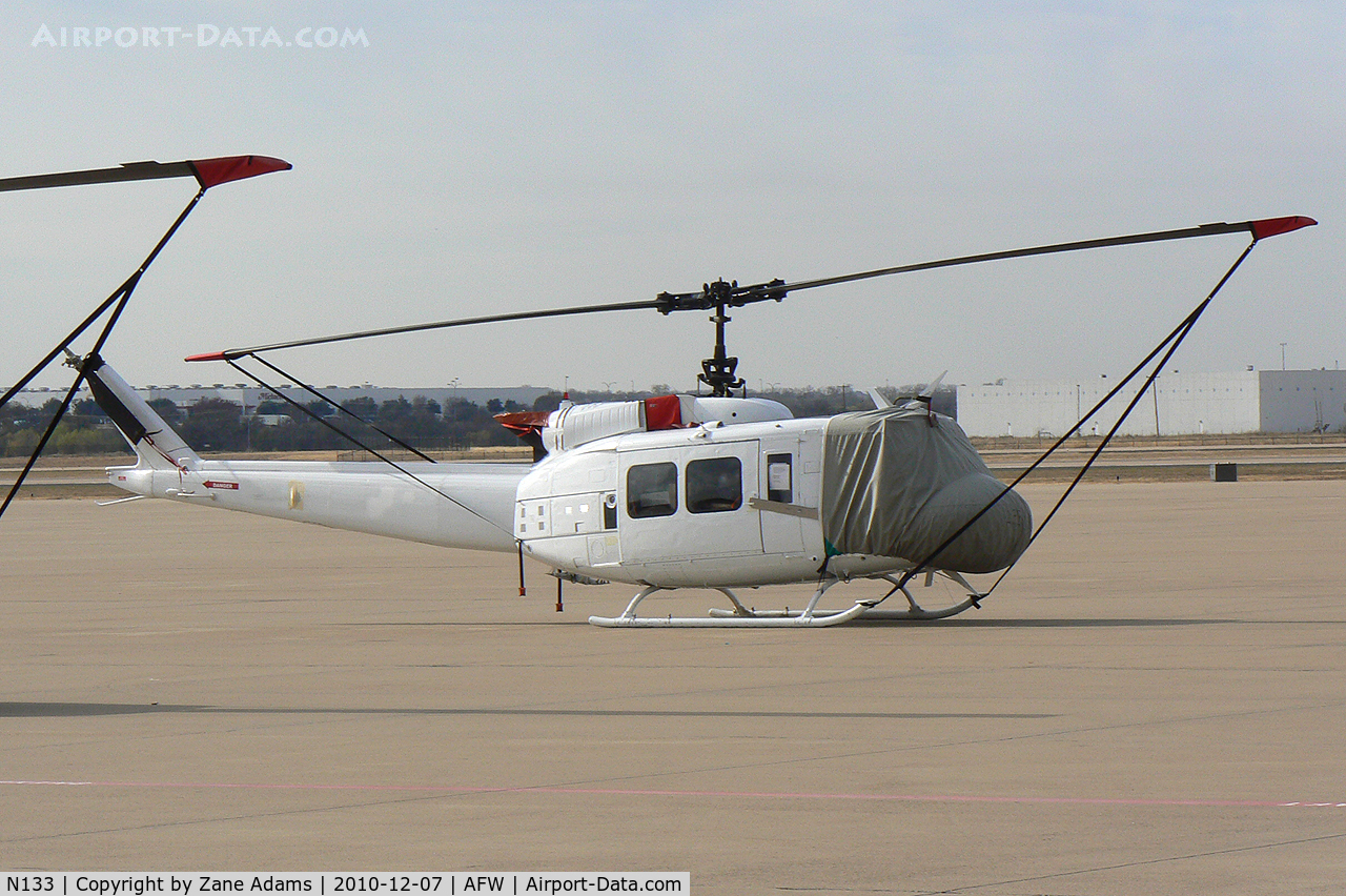 N133, 1966 Bell UH-1H Iroquois C/N 4891 (65-09847), One of six Dyncorp UH-1H's on the ramp at Alliance Airport - Fort Worth, TX ( These aircraft may be for use in Iraq)