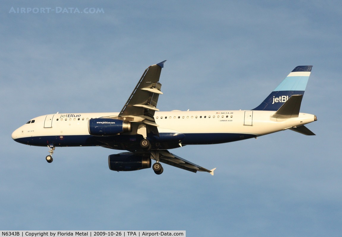 N634JB, 2006 Airbus A320-232 C/N 2710, Jet Blue A320