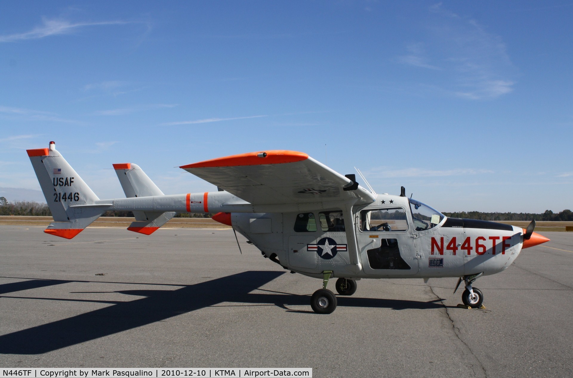 N446TF, Cessna 337A Super Skymaster C/N 337-0454, Cessna O-2B