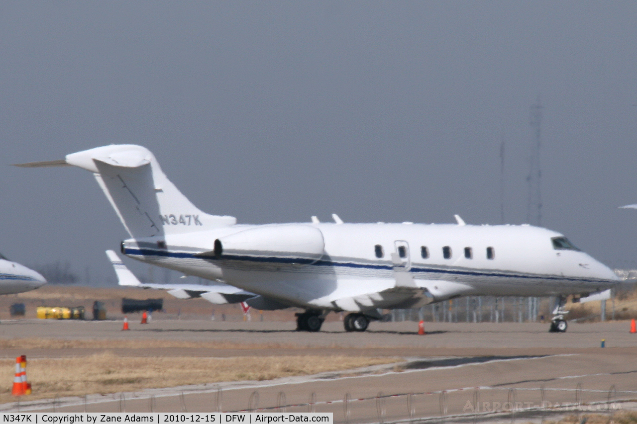 N347K, 1993 Dassault Falcon 50 C/N 236, On the General Aviation Ramp - DFW Airport