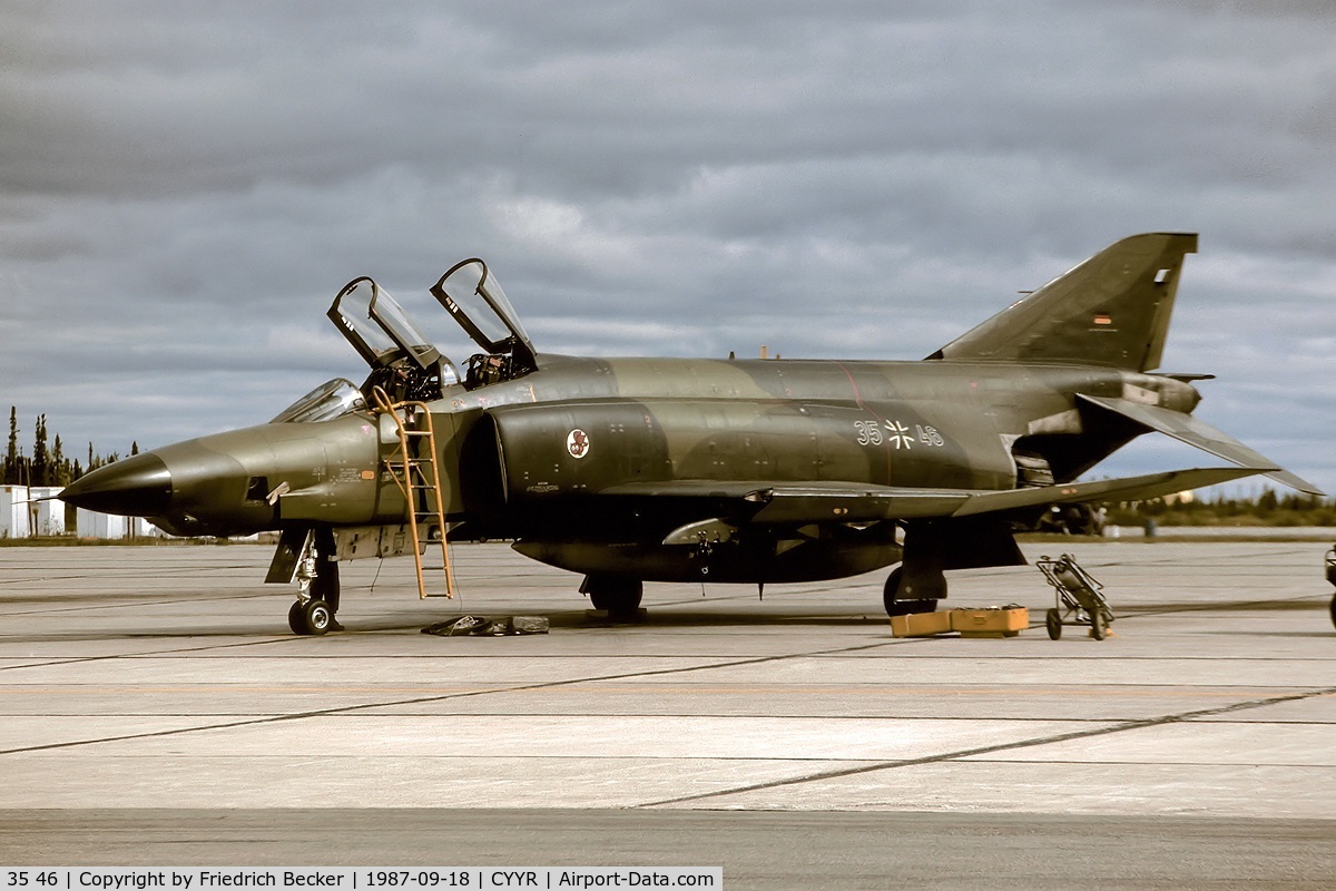 35 46, 1969 McDonnell Douglas RF-4E Phantom II C/N 4114, ready for another mission