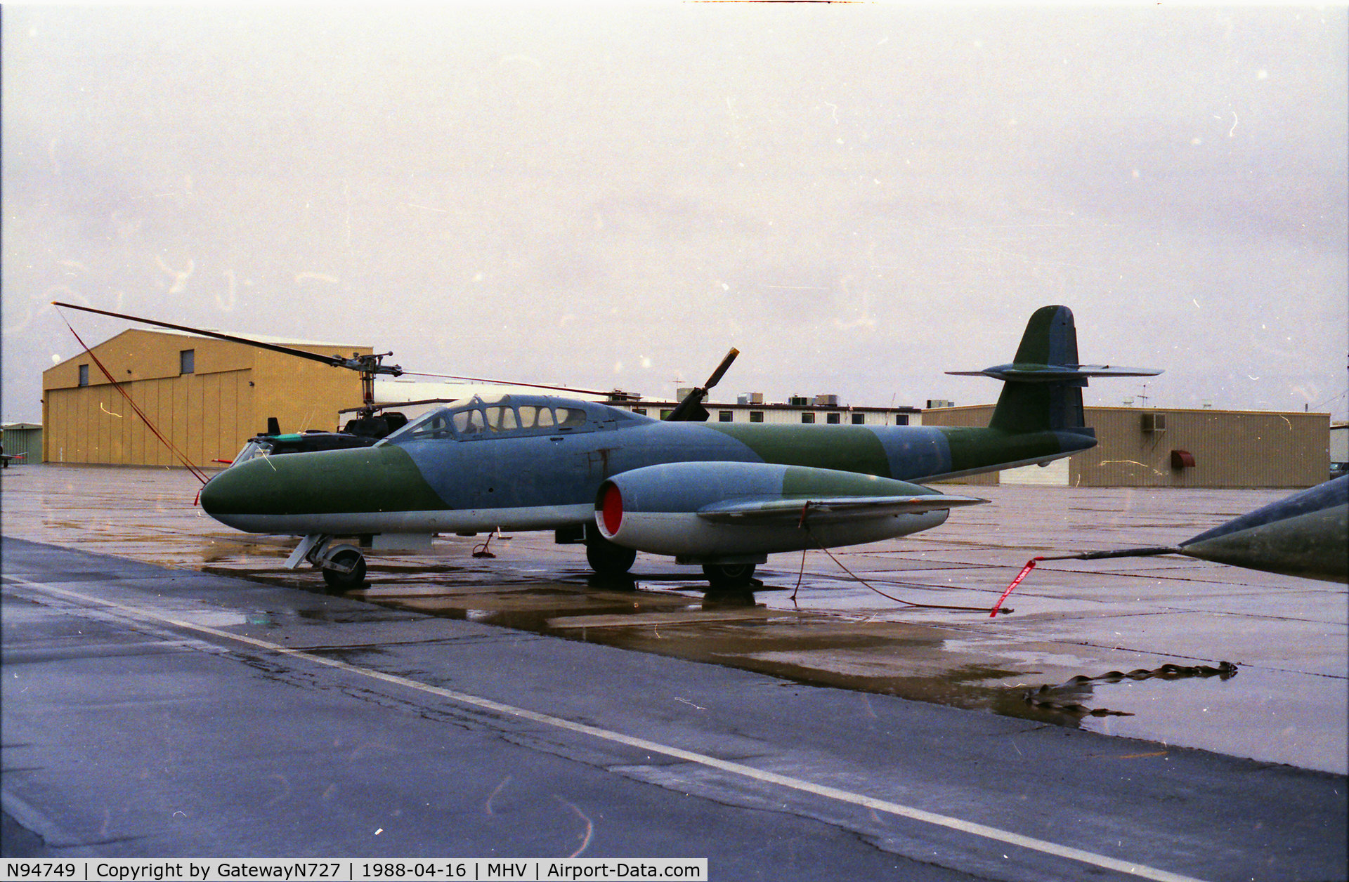 N94749, 1951 Gloster Meteor NF.11 C/N Not found N94749, Flew with both the RAF and RN.