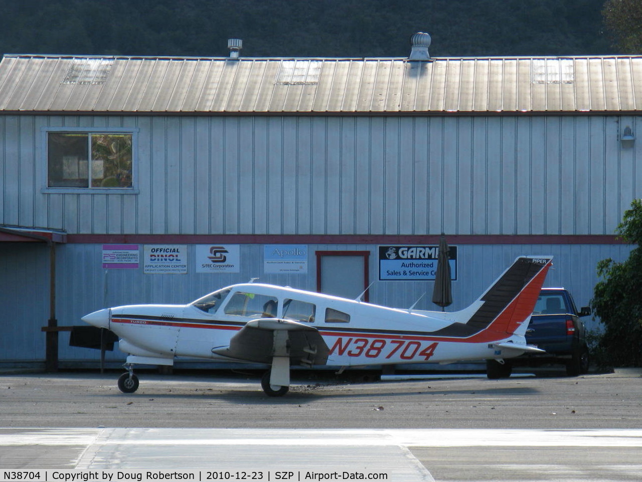 N38704, 1977 Piper PA-28R-201T Turbo Cherokee Arrow III C/N 28R-7703262, 1977 Piper PA-28R-201T TURBO ARROW III, Continental TSIO-360-F 200 Hp, ARROW III with tapered wing ala WARRIOR introduced in 1977.