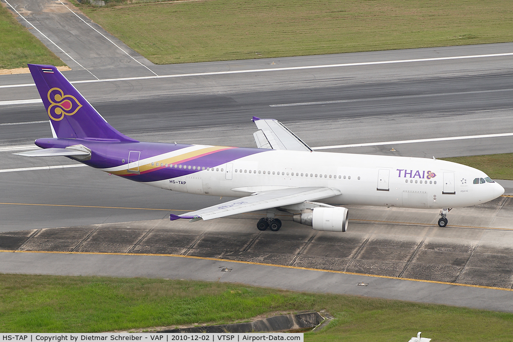 HS-TAP, 1992 Airbus A300B4-622R C/N 635, Thai Airbus 300-600