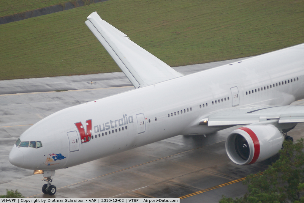 VH-VPF, 2009 Boeing 777-3ZG/ER C/N 37940, Virgin Australia Boeing 777-300