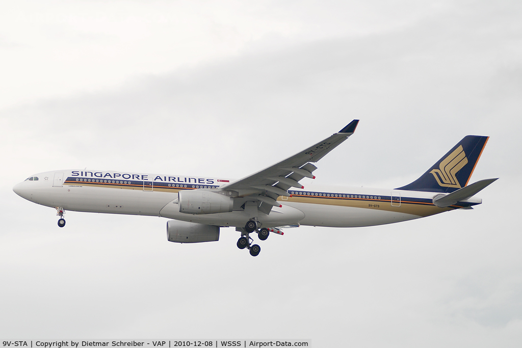 9V-STA, 2008 Airbus A330-343E C/N 978, Singapore Airlines Airbus 330-300