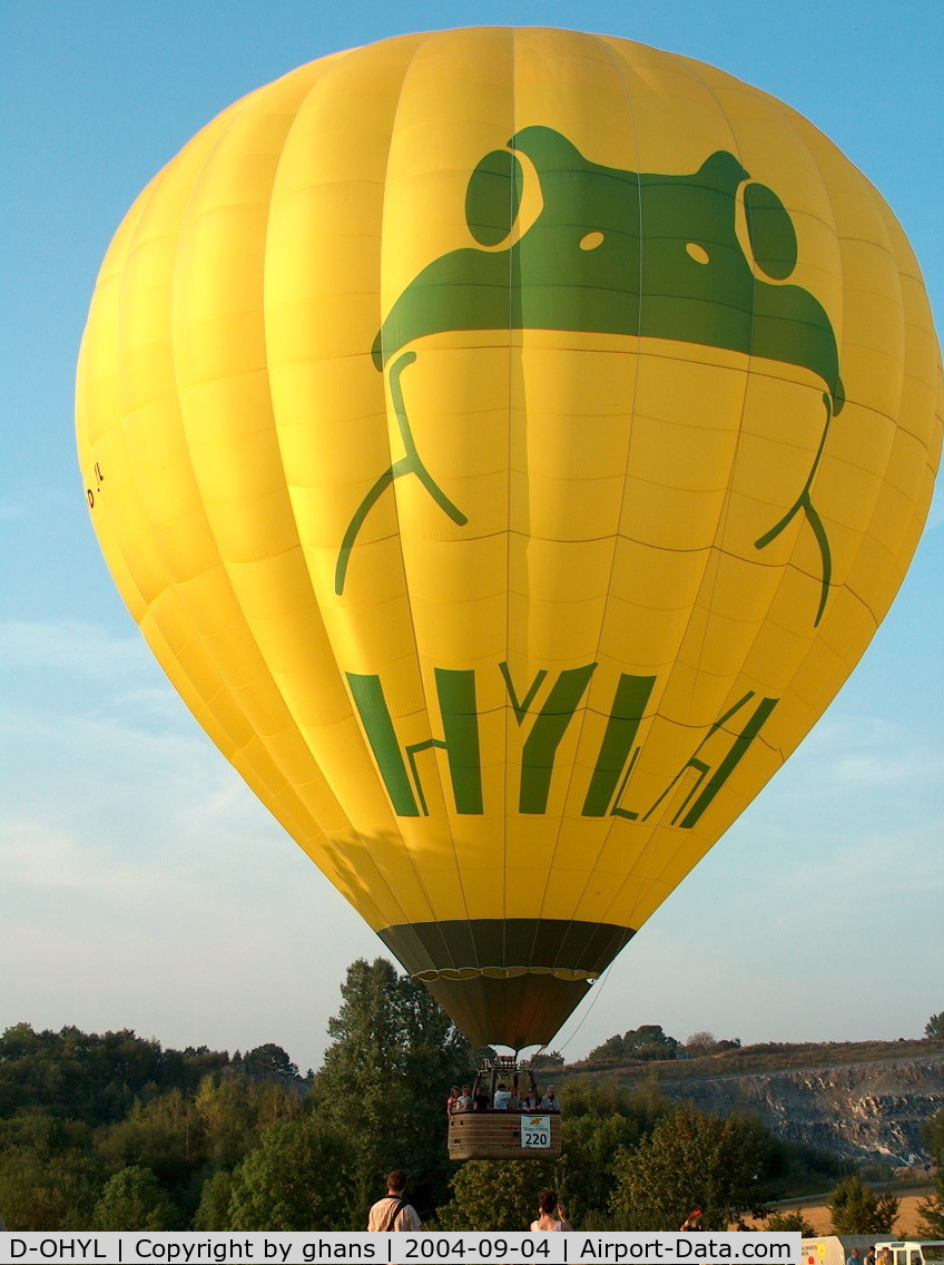 D-OHYL, 2000 Schroeder Fire Balloons Gmbh G60/24 C/N 795, WIM 2004