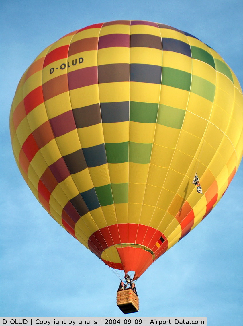 D-OLUD, 1996 Schroeder Fire Balloons Gmbh G30/24 C/N 549, WIM 2004