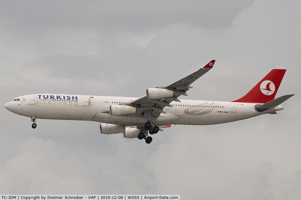 TC-JDM, 1996 Airbus A340-311 C/N 115, Turkish Airbus 340-300