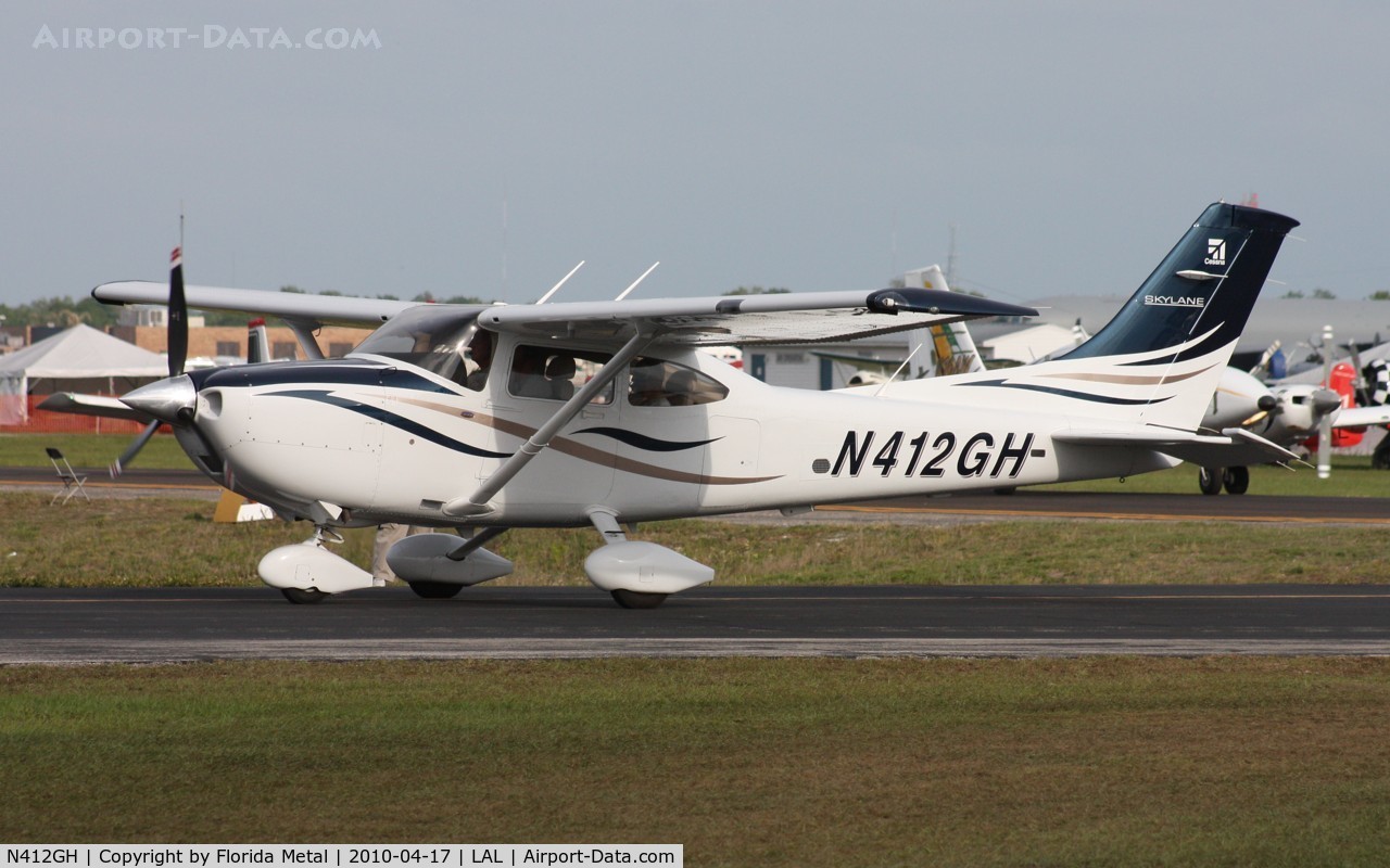 N412GH, 2008 Cessna 182T Skylane C/N 18282068, C182T