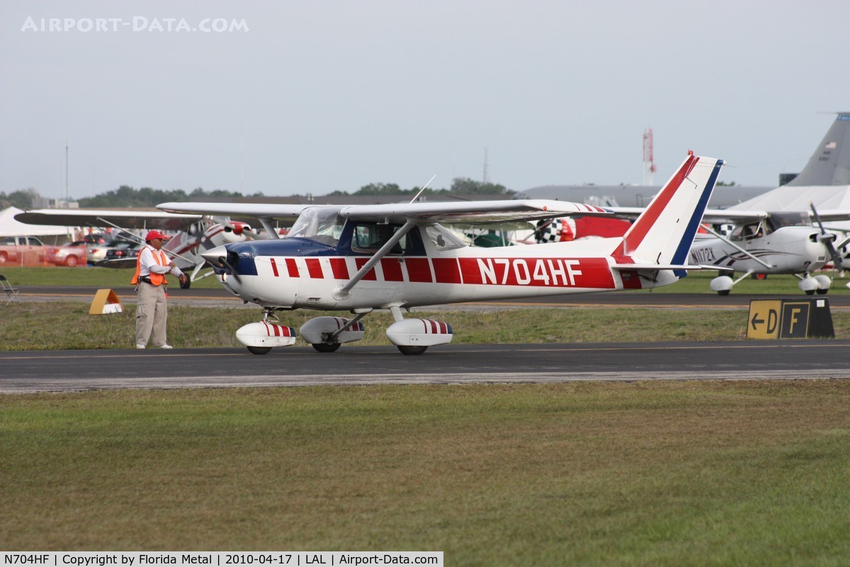 N704HF, 1976 Cessna 150M C/N 15078618, C150M