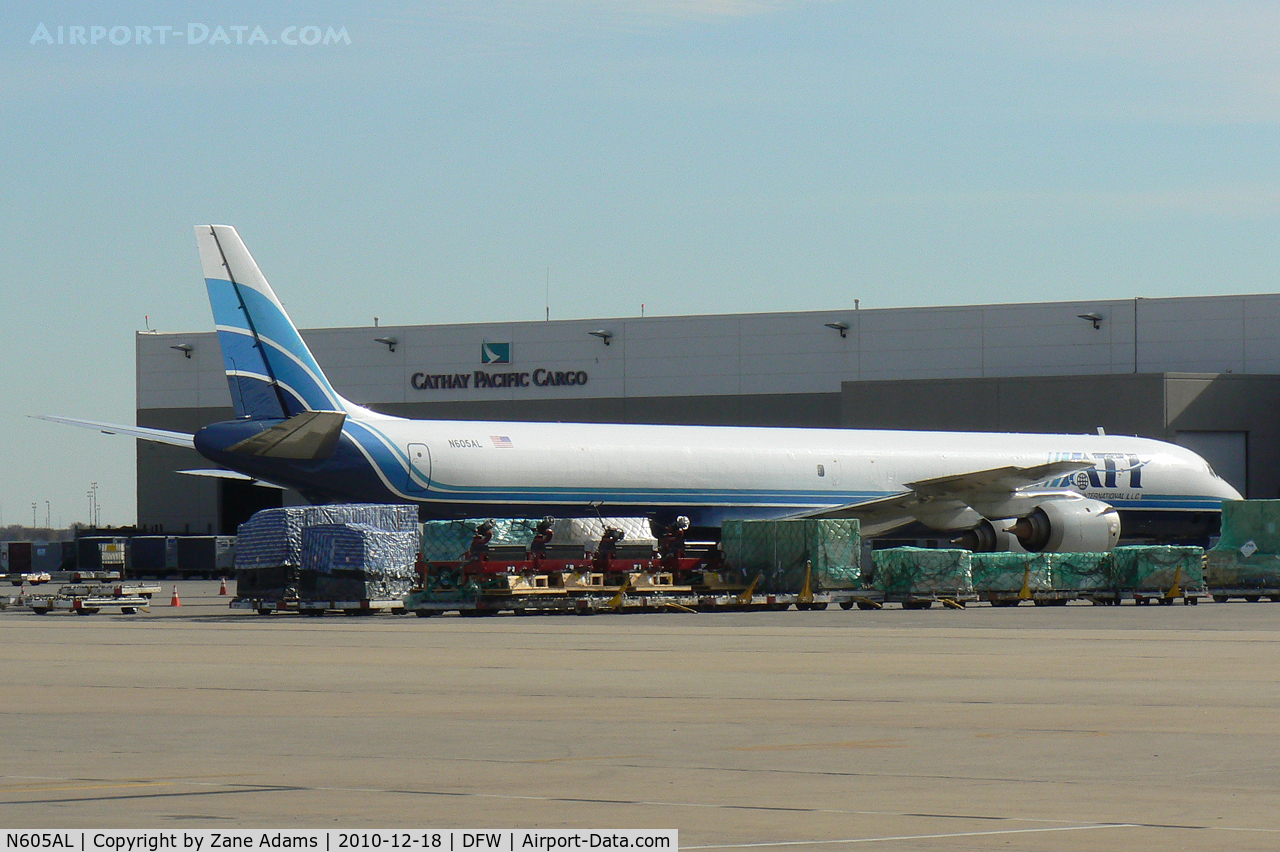 N605AL, 1969 Douglas DC-8-63 C/N 46106, ATL DC-8 at DFW west freight.