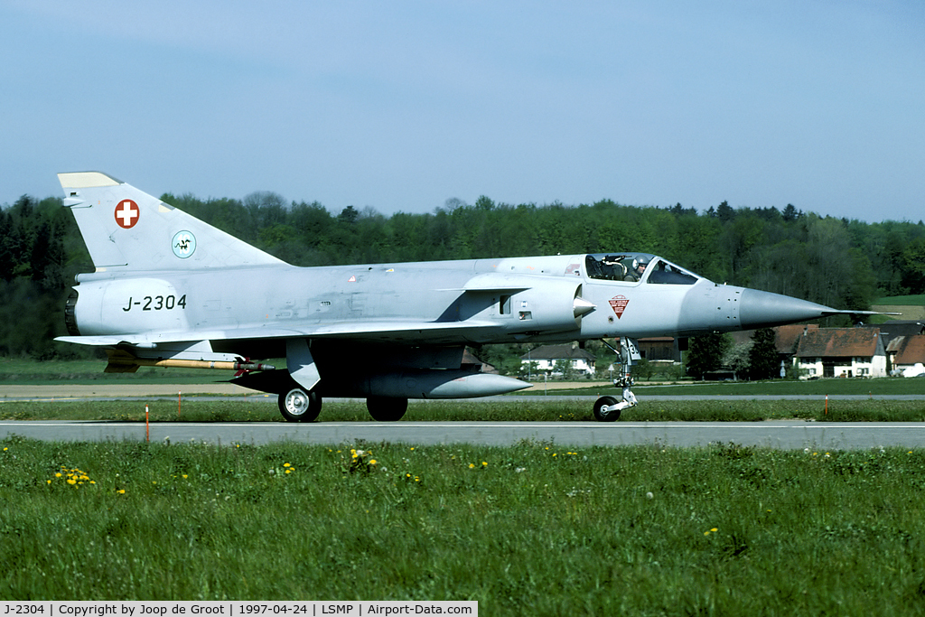 J-2304, Dassault (F+W Emmen) Mirage IIIS C/N 17-26-101/994, Fl St 16