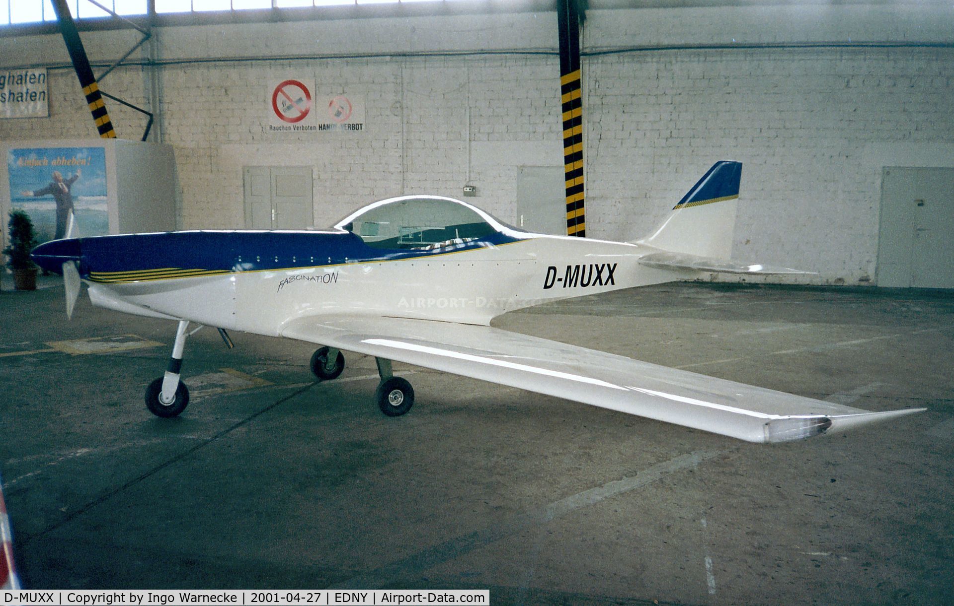 D-MUXX, WDFL Dallach D4 Fascination C/N 50, WDFL Dallach D4 Fascination at AERO 2001, Friedrichshafen