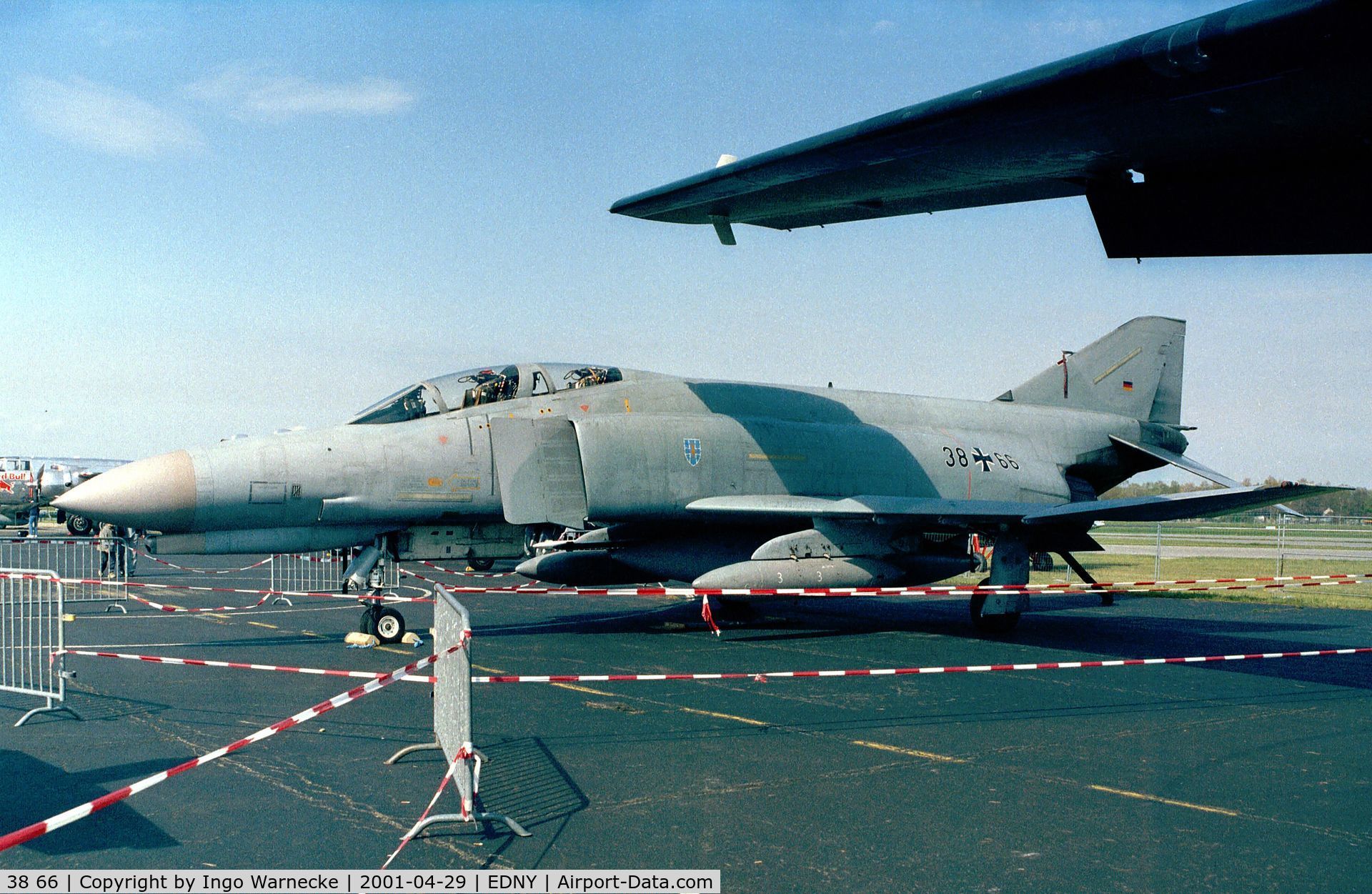 38 66, 1972 McDonnell Douglas F-4F Phantom II C/N 4784, McDonnell Douglas F-4F Phantom II of the German Air Force at the AERO 2001, Friedrichshafen