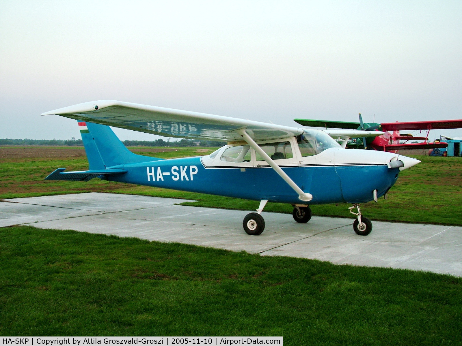 HA-SKP, 1970 Reims F172H Skyhawk C/N 0739, Györszentiván-Böny Airfield