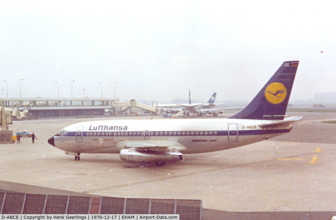 D-ABCE, 1970 Boeing 737-230C C/N 20254, Lufthansa