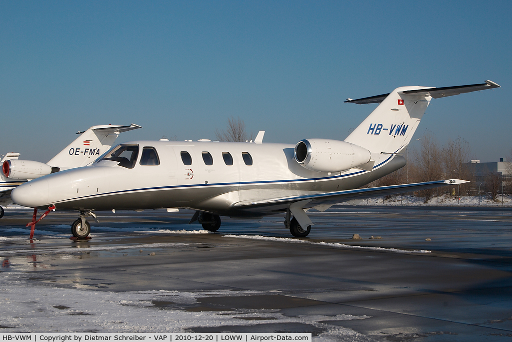 HB-VWM, 2009 Cessna 525 CitationJet CJ1+ C/N 525-0690, Cessna 525