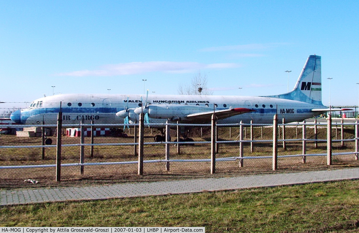 HA-MOG, 1964 Ilyushin Il-18V C/N 184007103, Ferihegy Airport, Air Skansen