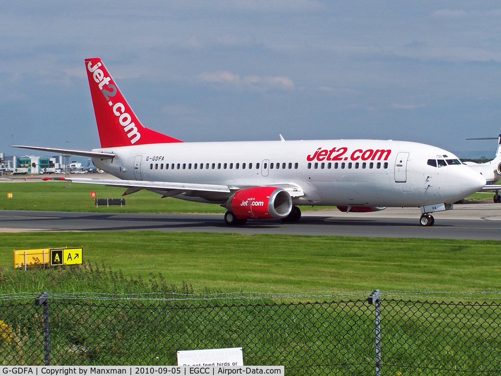 G-GDFA, 1988 Boeing 737-3G7 C/N 24011, New for Jet2 in 2010