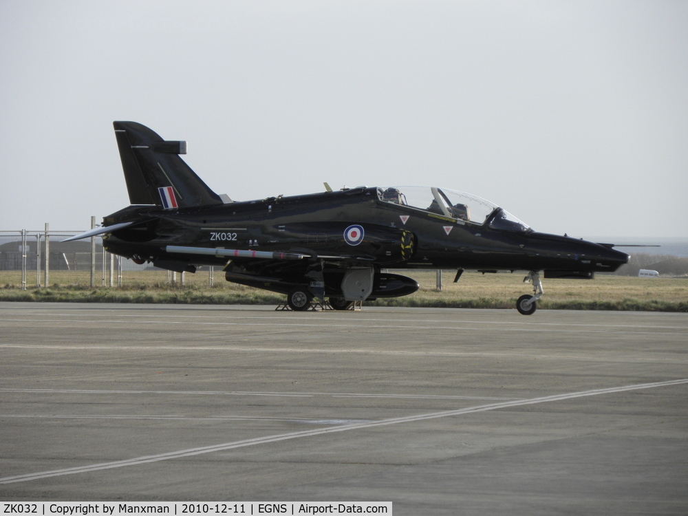 ZK032, 2009 British Aerospace Hawk T2 C/N RT023/1261, One of Valleys T2s made a weekend stop.