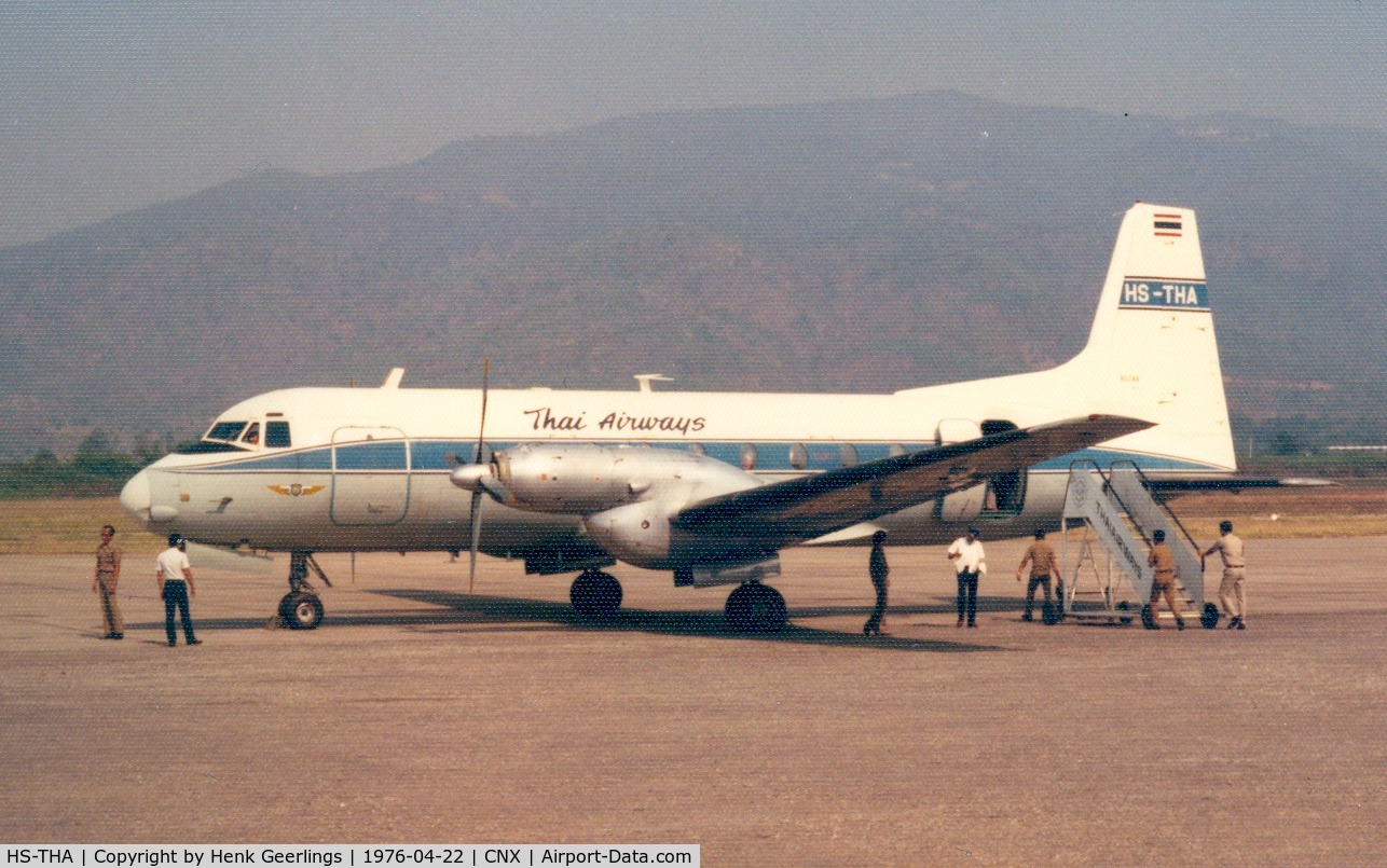 HS-THA, 1964 Hawker Siddeley HS.748 Series 2 C/N 1567, Thai Airways