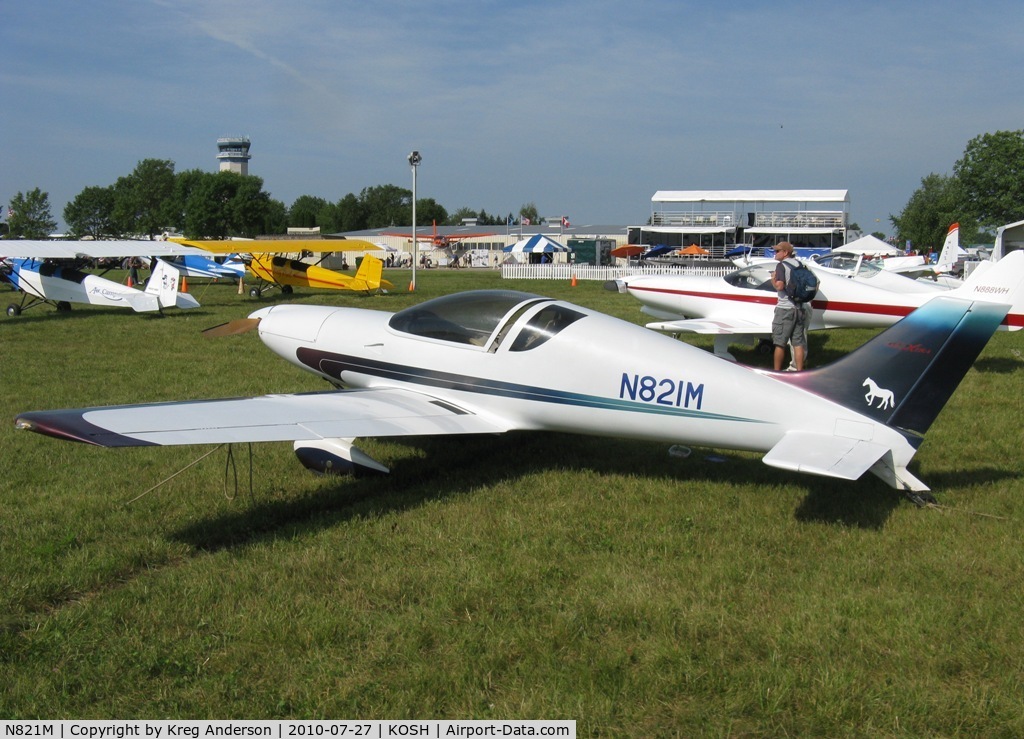 N821M, 1995 Aero Designs Pulsar XP C/N 298, 2010 EAA AirVenture