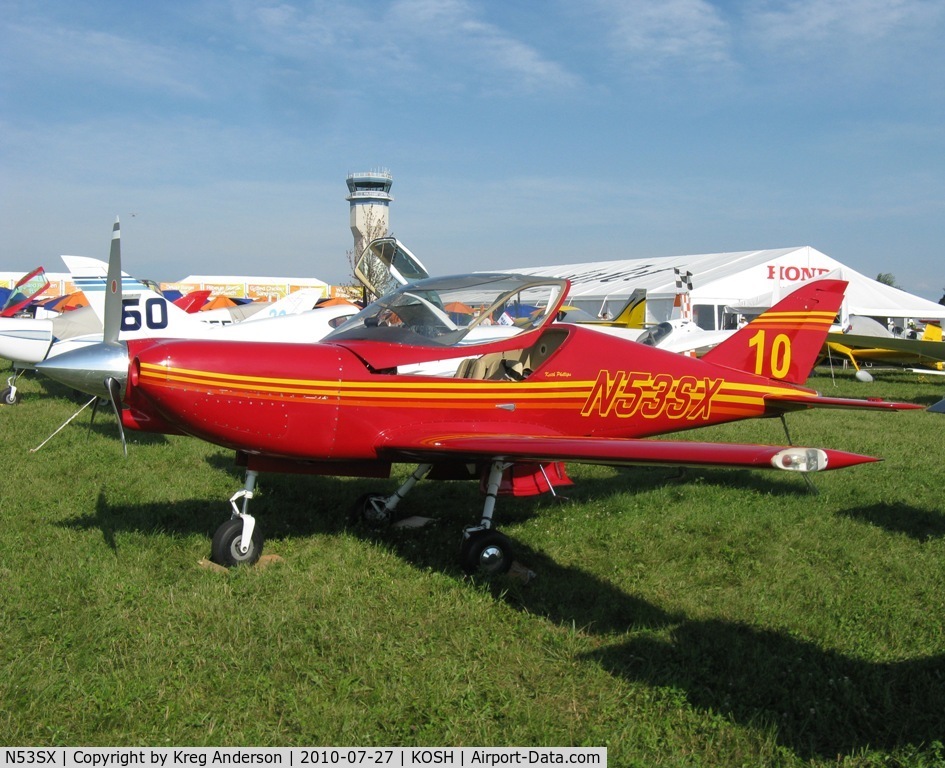 N53SX, 1998 Swearingen SX300 C/N 53, 2010 EAA AirVenture