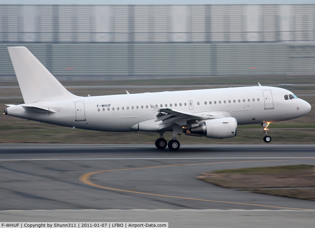 F-WHUF, 2009 Airbus A319-115CJ C/N 4024, C/n 4024 - ex. VP-CVW