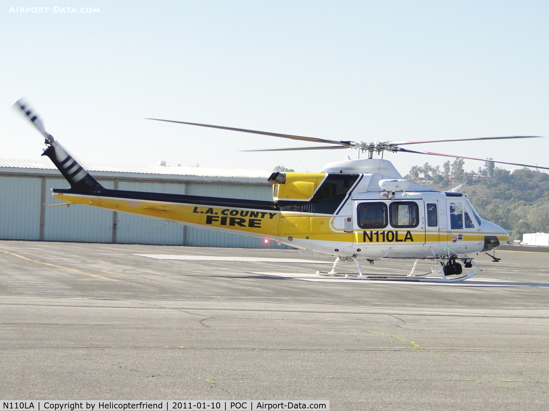 N110LA, 2005 Bell 412EP C/N 36392, Loaded up and ready to go
