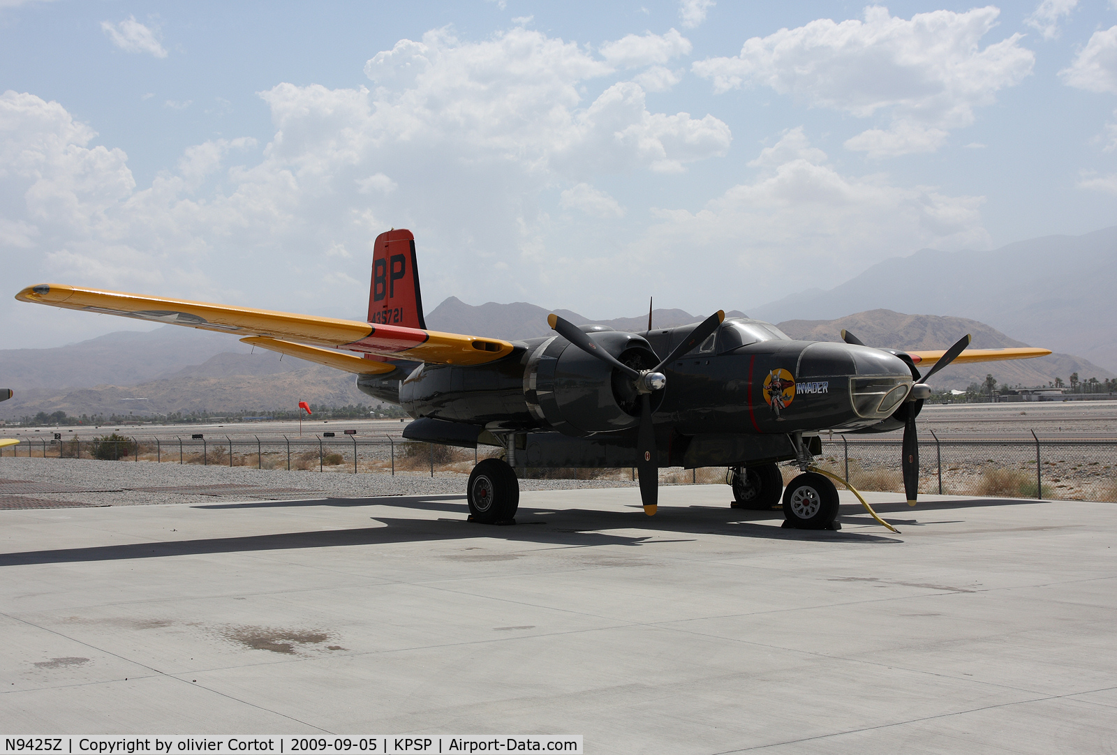 N9425Z, 1944 Douglas B-26C Invader C/N 29000, Palm Springs museum