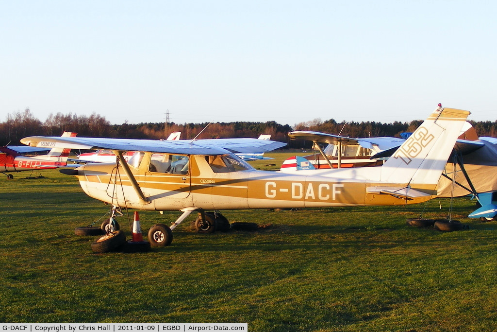 G-DACF, 1978 Cessna 152 C/N 152-81724, Derby Aero Club