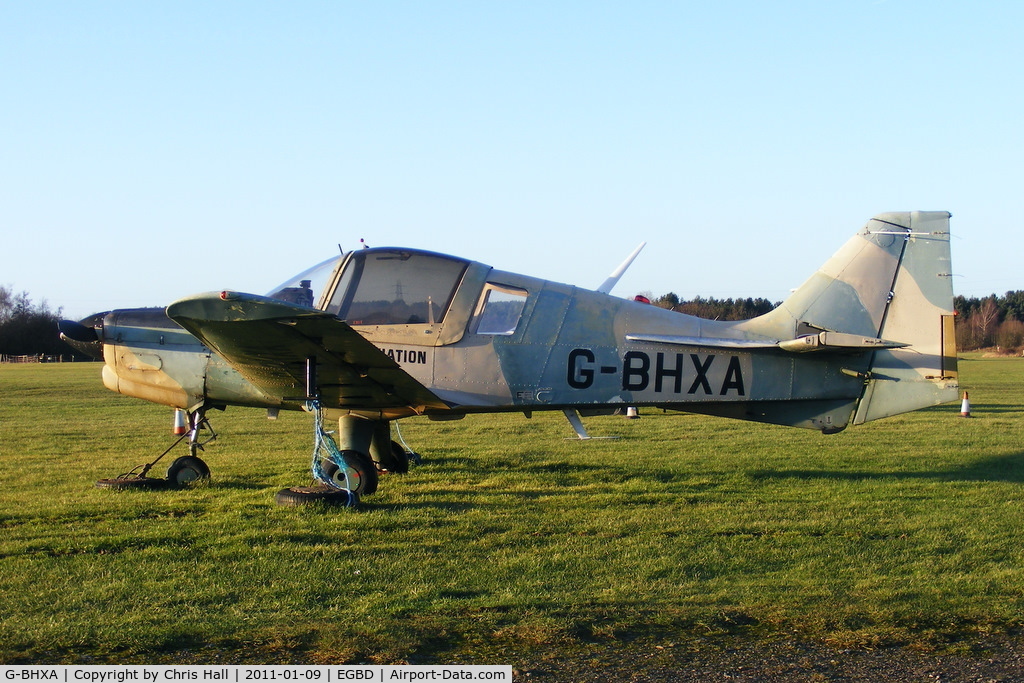 G-BHXA, 1980 Scottish Aviation Bulldog Series 120 Model 1210 C/N BH120/407, despite its appearance, this aircraft is airworthy