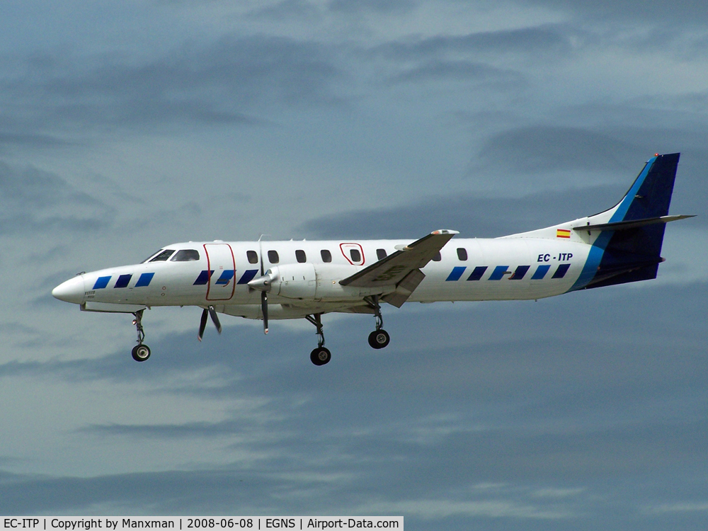 EC-ITP, 1992 Swearingen SA-226T Metro III C/N BC-789B, Another Metro used by Manx 2 during 2008 and 2010