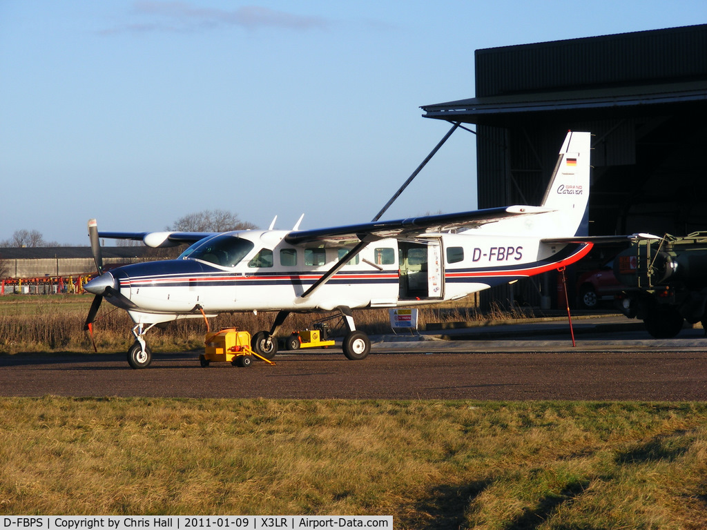 D-FBPS, 1998 Cessna 208B Grand Caravan C/N 208B0494, at the British Parachute School, Langar