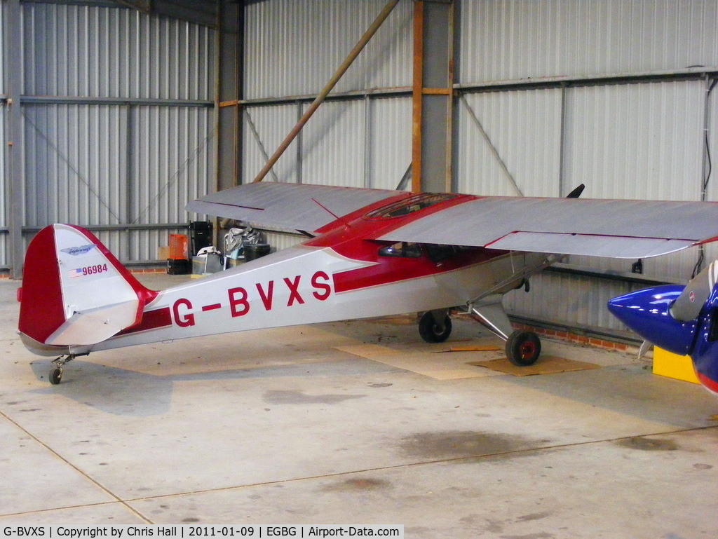 G-BVXS, 1946 Taylorcraft BC-12D Twosome C/N 9284, Leicester resident