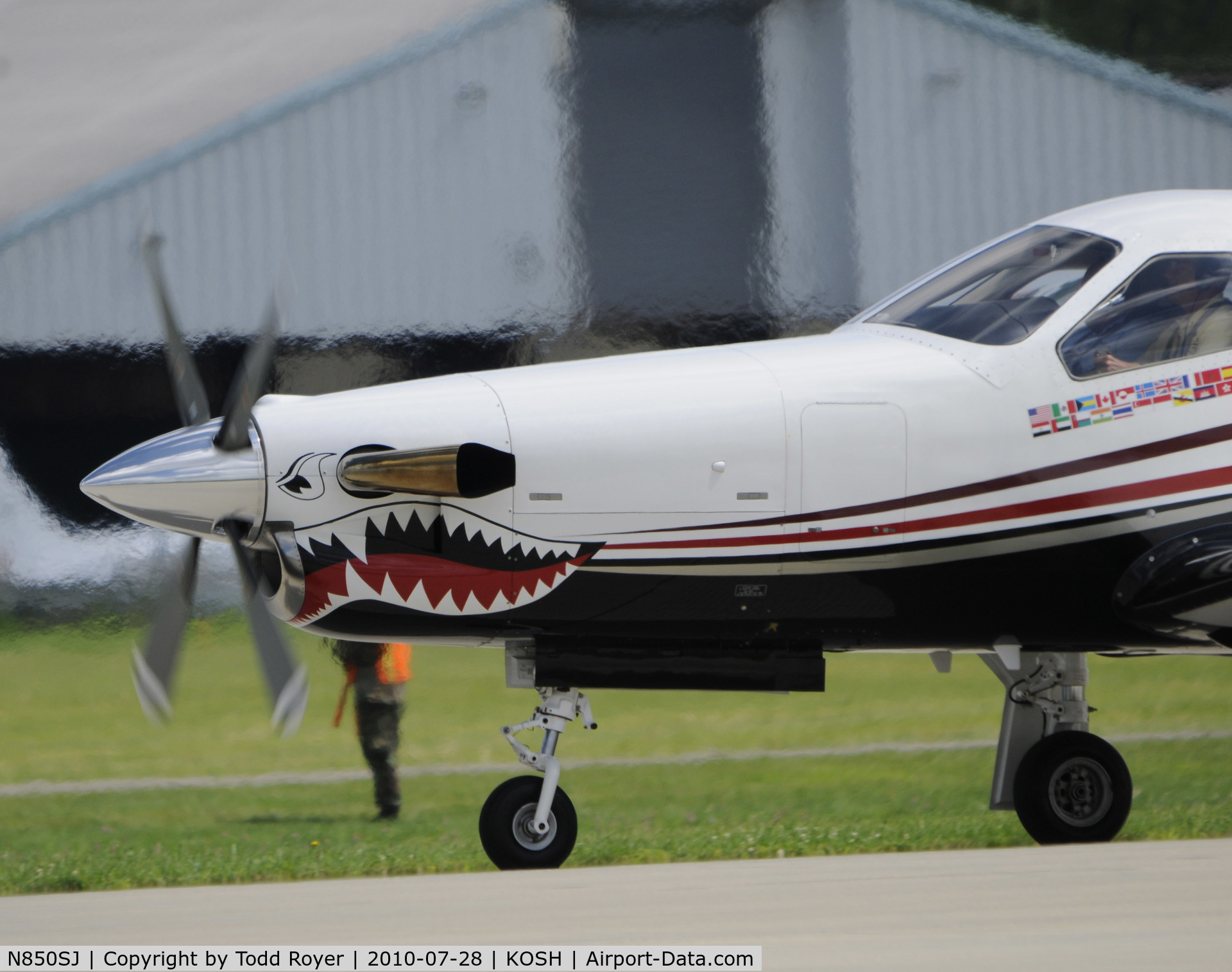 N850SJ, 2008 Socata TBM-700 C/N 447, AIRVENTURE 2010