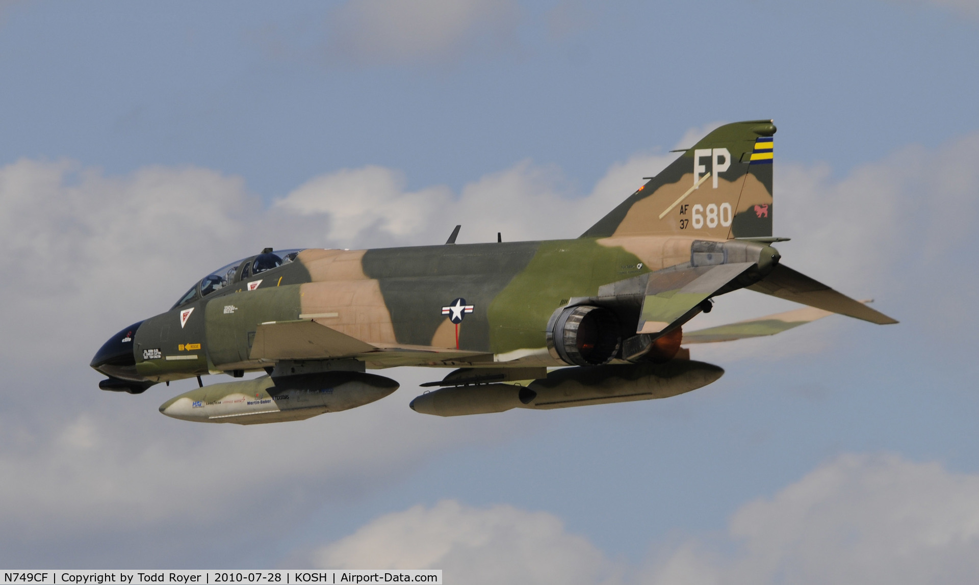N749CF, 1965 McDonnell F-4D Phantom II C/N 1813 (65-0749), AIRVENTURE 2010
