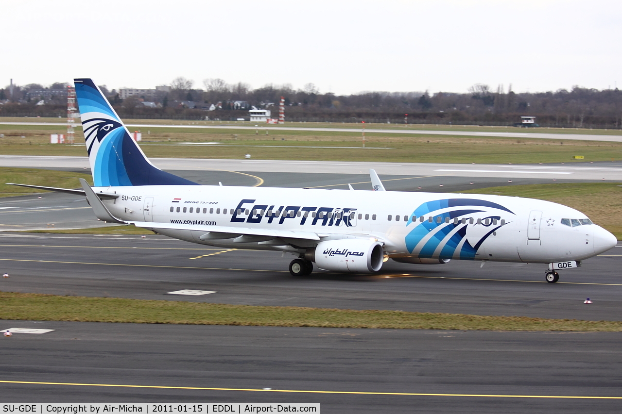 SU-GDE, 2009 Boeing 737-866 C/N 35569, EgyptAir