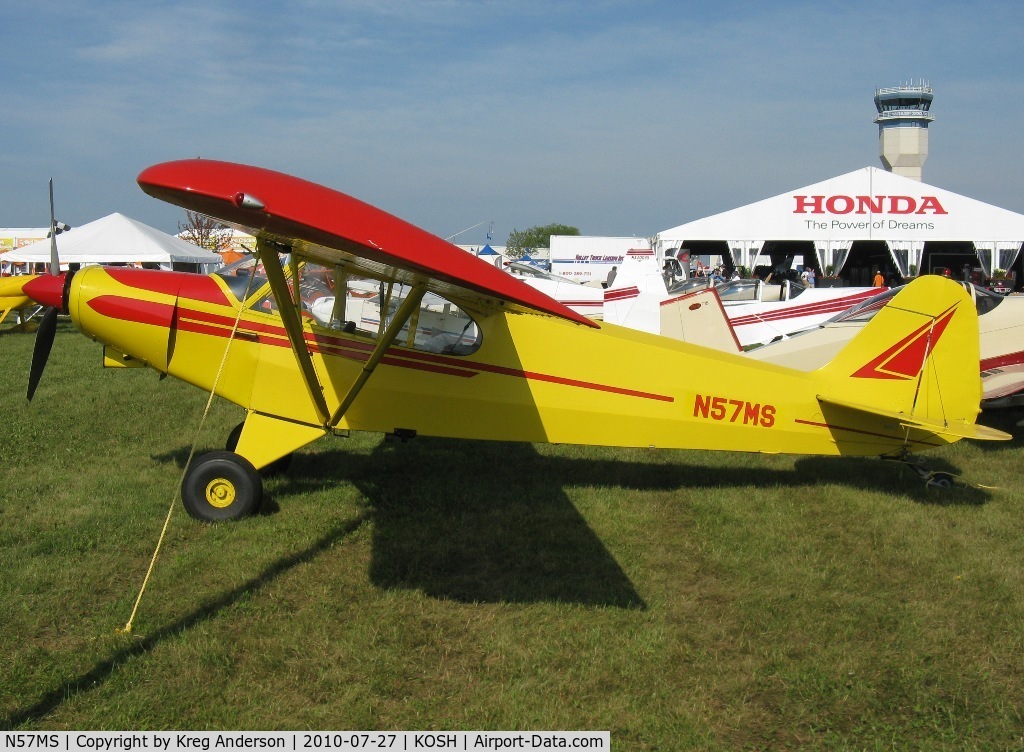 N57MS, 1999 Wag-Aero Super CUBy C/N GB-2, EAA AirVenture 2010
