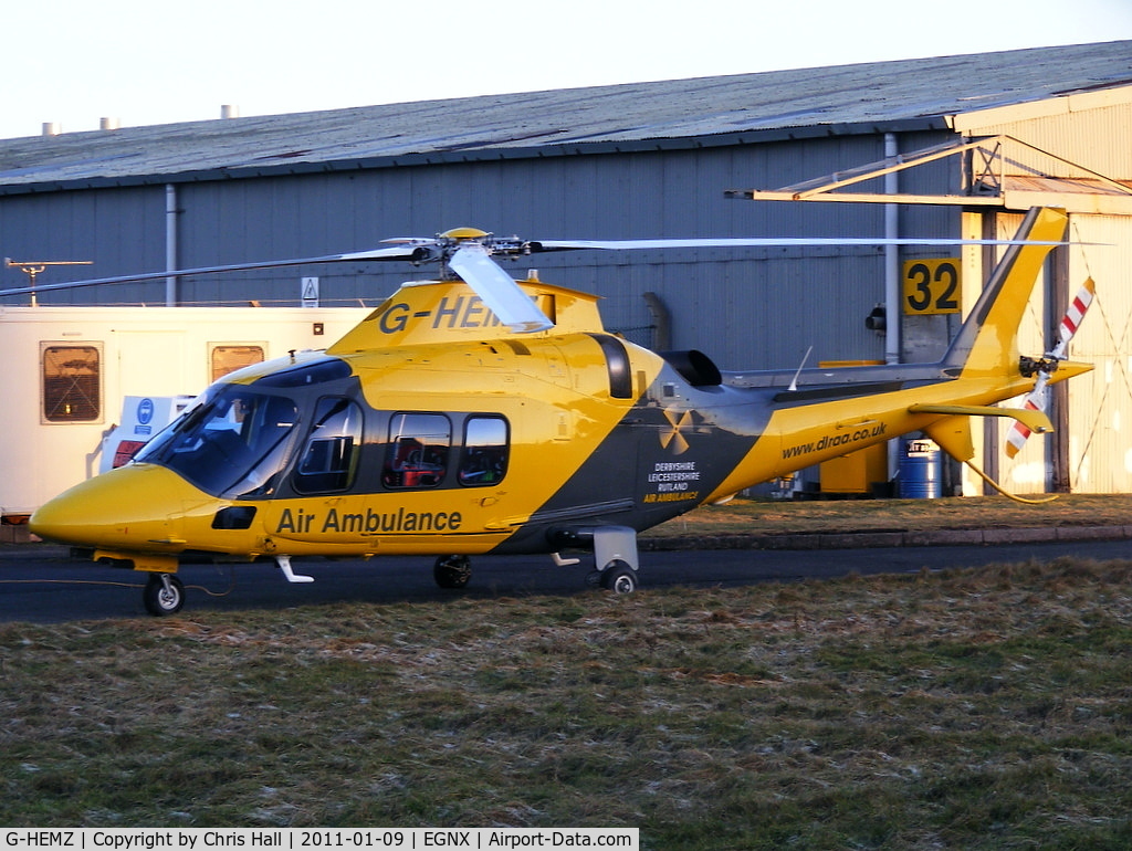 G-HEMZ, 2009 Agusta A-109S Grand C/N 22156, Derbyshire, Leicestershire and Rutland Air Ambulance