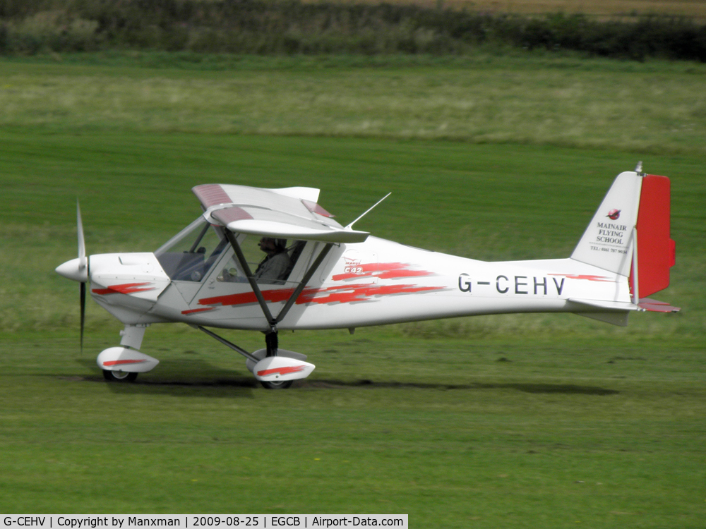 G-CEHV, 2006 Comco Ikarus C42 FB80 C/N 0610-6854, Mainair Flying School Ikarus