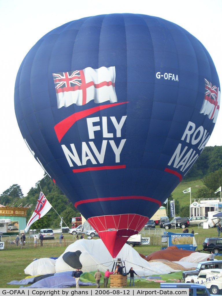 G-OFAA, 2006 Cameron Balloons Z-105 C/N 10886, Bristol 2006