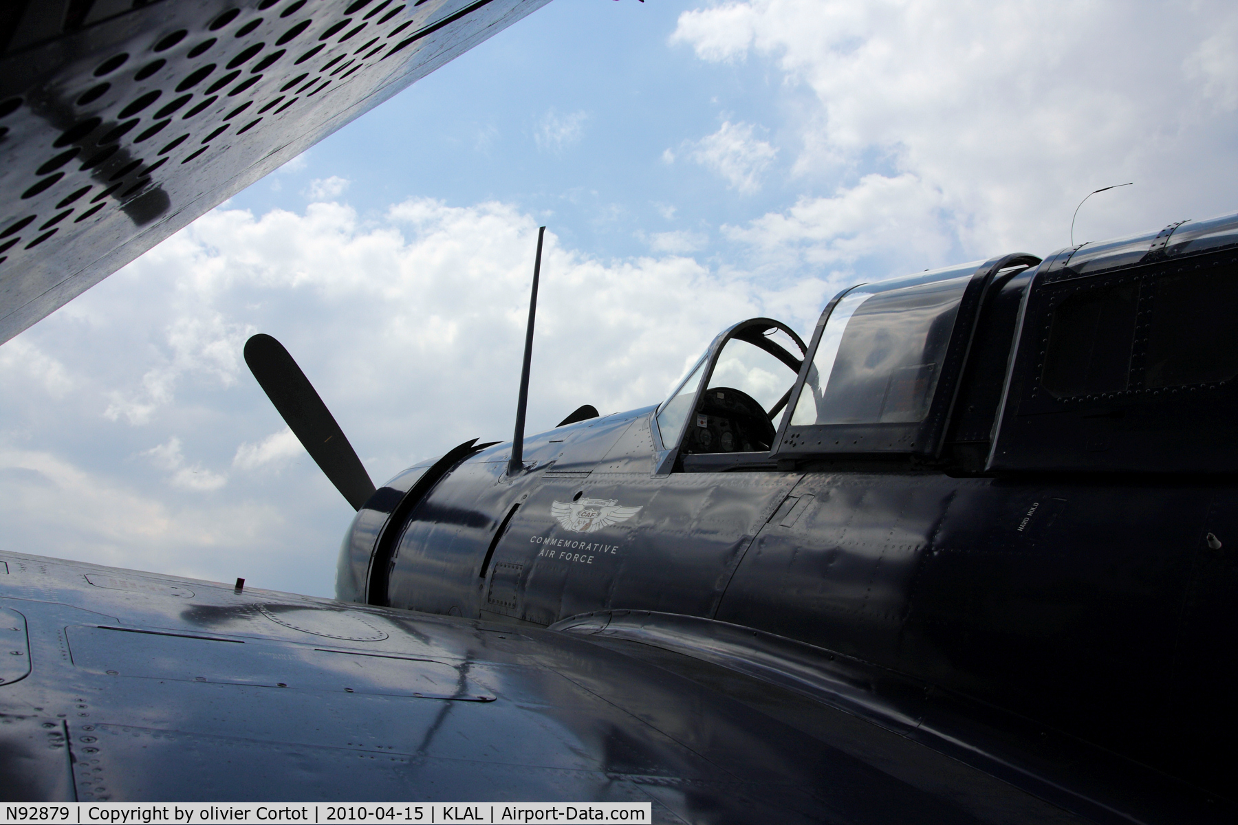 N92879, 1944 Curtiss SB2C-5 Helldiver C/N 83725, Sun n Fun 2010