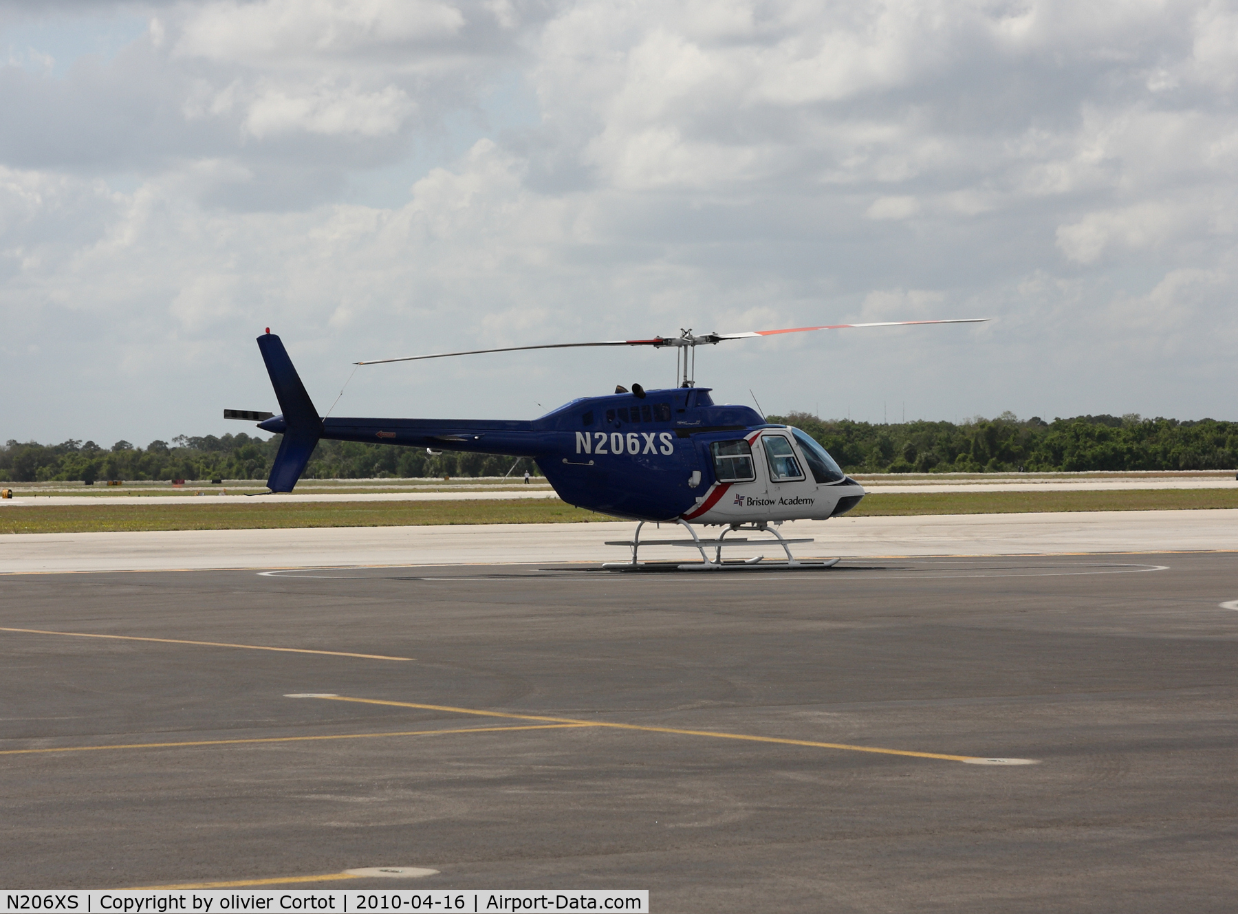 N206XS, Bell 206B JetRanger III C/N 3040, Titusville, FL