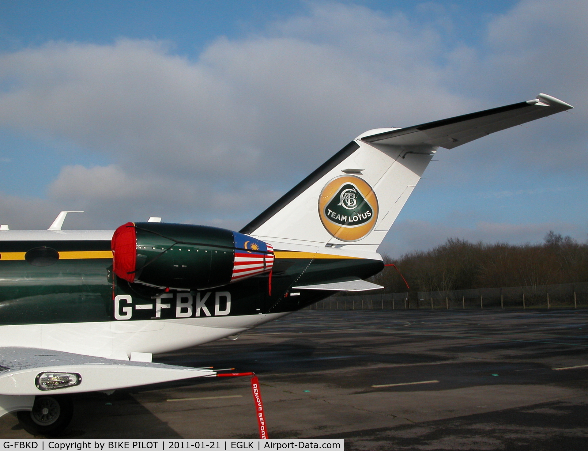 G-FBKD, 2010 Cessna 510 Citation Mustang Citation Mustang C/N 510-0346, Blink Mustang now sporting Team Lotus logo