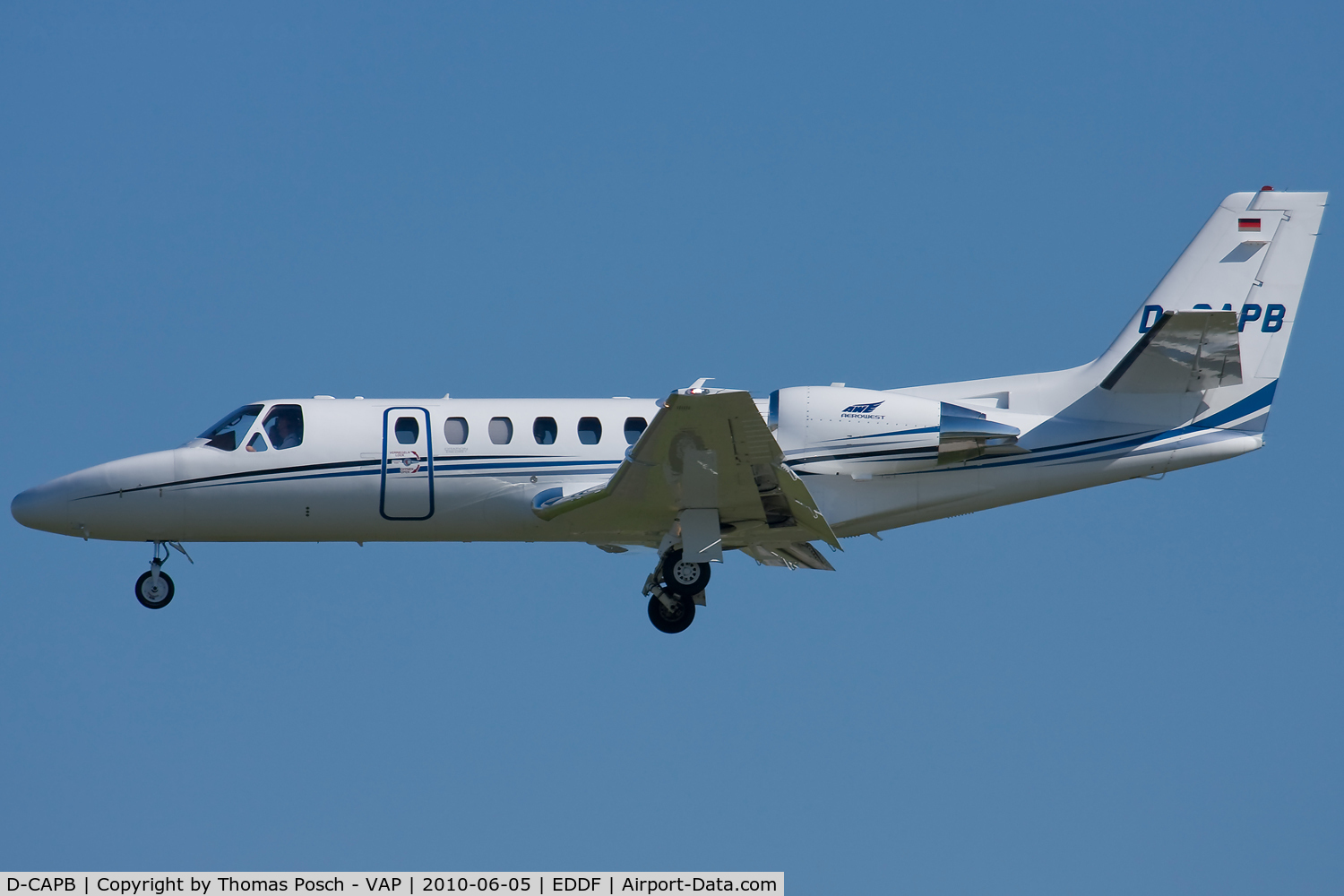 D-CAPB, 2009 Cessna 560 Citation Encore+ C/N 560-0816, Aerowest