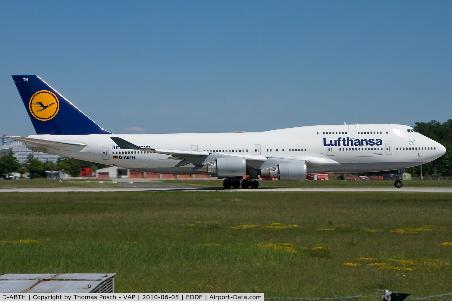 D-ABTH, 1991 Boeing 747-430M C/N 25047, Lufthansa
